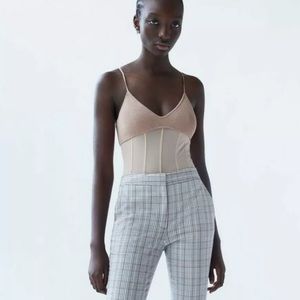 🆕NWT🆕 Zara Checkered cigarette pants